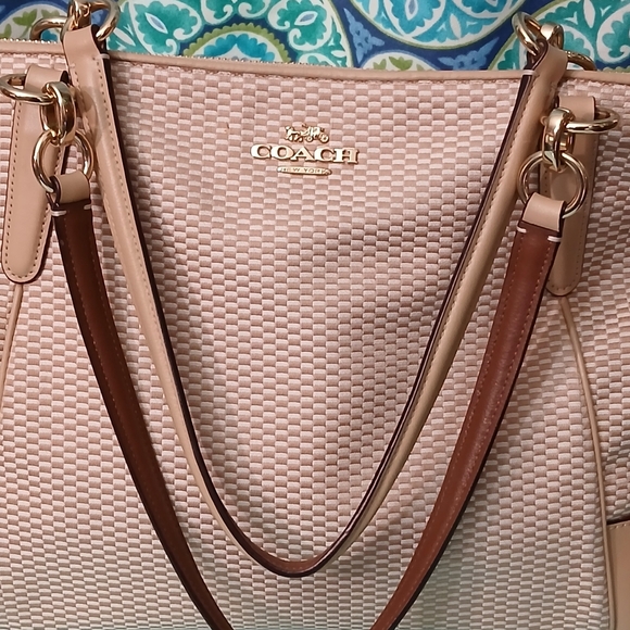Coach Ava Tote Bag - Tan - Picture 8 of 16
